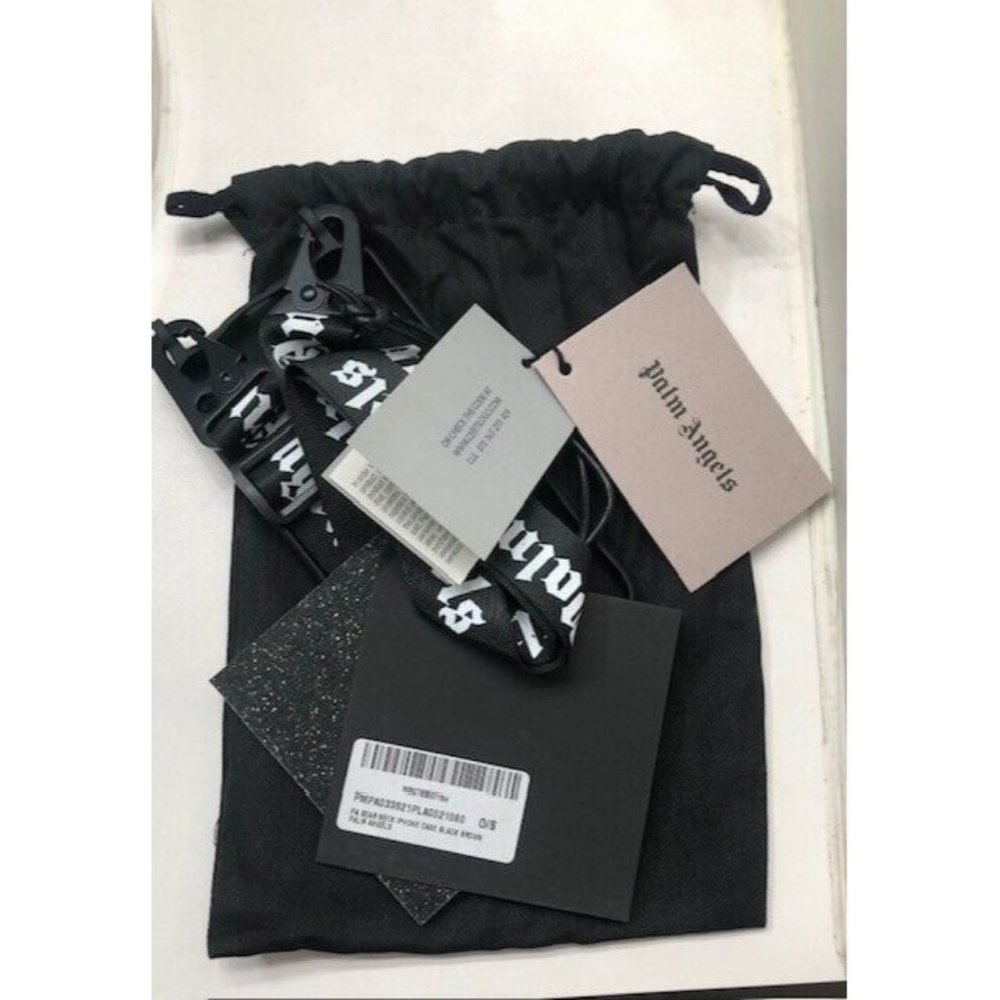 NEW $180 AUTHENTIC BLACK BROWN TEDDY BEAR IPHONE 11 PRO NECK CASE - Picture 4 of 5